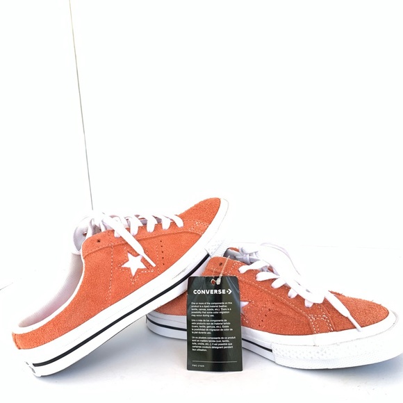 Converse One Star Mule Rush Coral Black Slip On - Picture 6 of 8